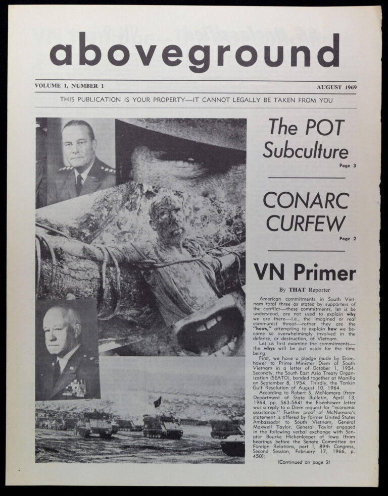 aboveground – Vol 1 #1