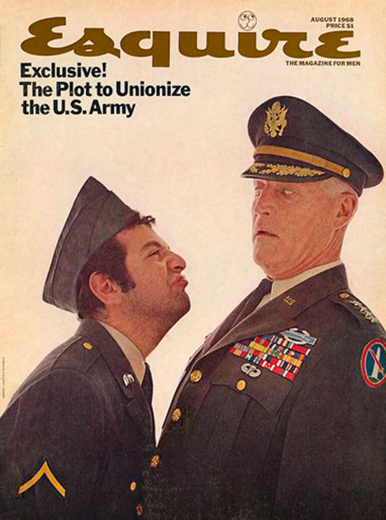 Andy Stapp on Esquire Cover – August 1968