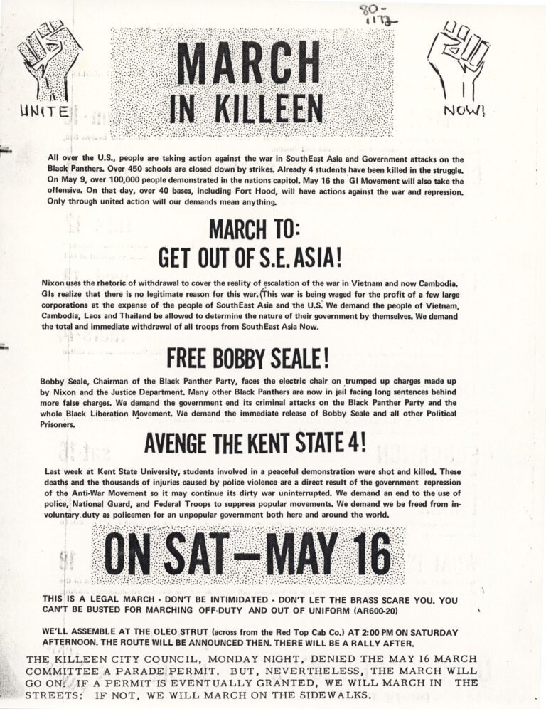March In Killeen