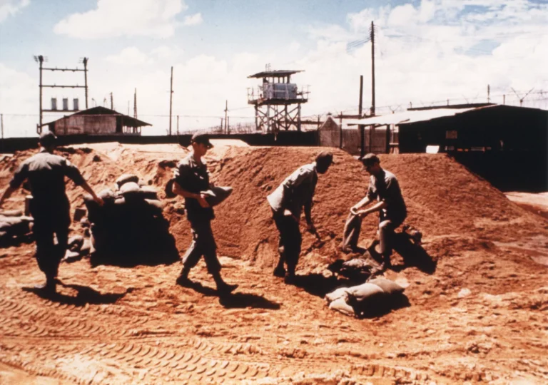 LBJ: Big Red – Sandbag Detail, 12 Hours A Day