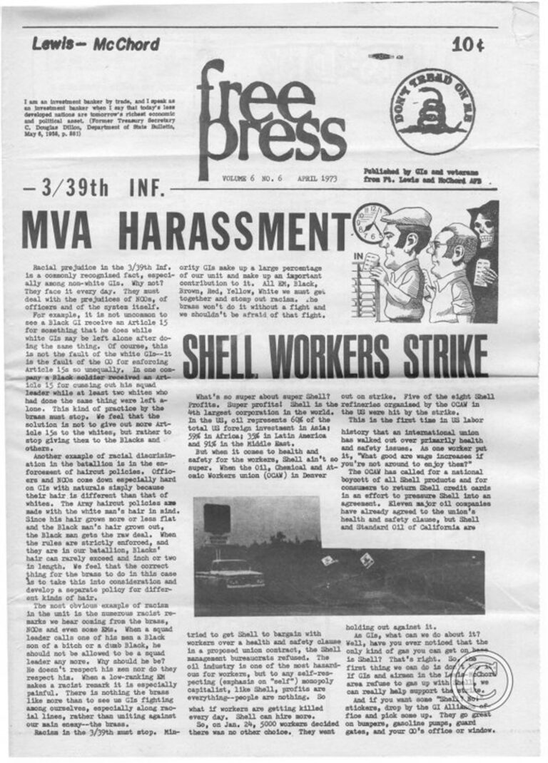 free press Vol 6 # 6 – April 1973